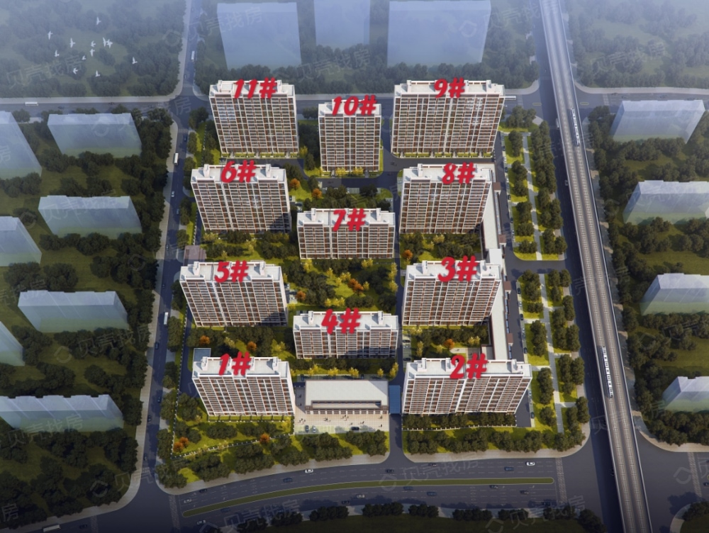 万龙净月上院效果图