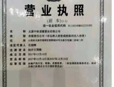 中国中铁·诺德城开发商营业执照