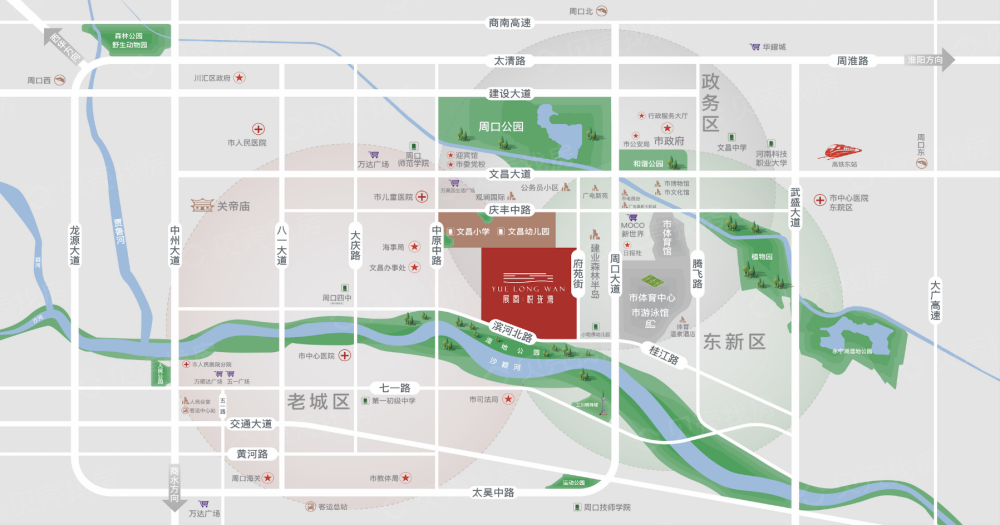 展图·悦珑湾区位