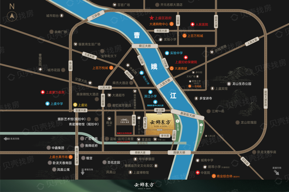 云锦东方区位