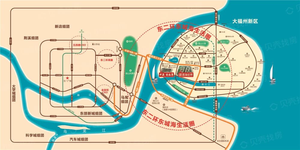 香海世界区位