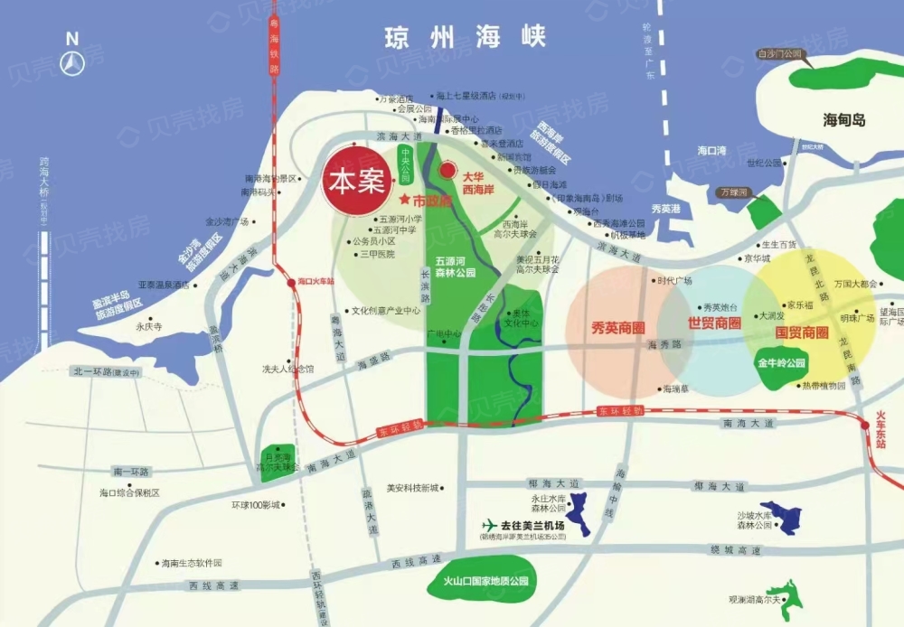 大华·锦绣海岸区位