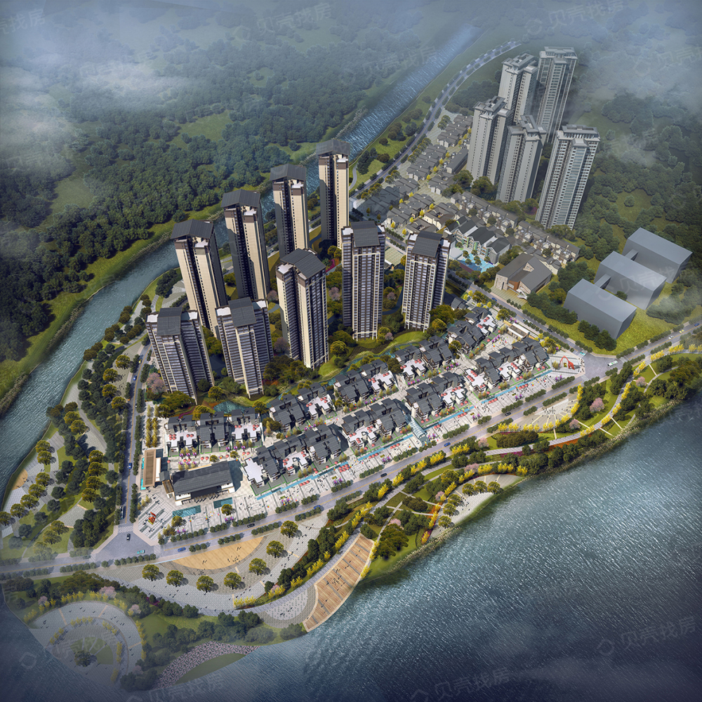 【花屿岛澜庭_北京花屿岛澜庭楼盘】效果图相册-北京贝壳新房