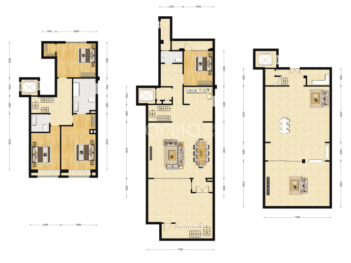 翡翠公园--建面 260m²