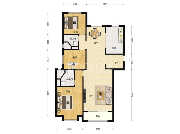 通州万国城MOMA--建面 141m²