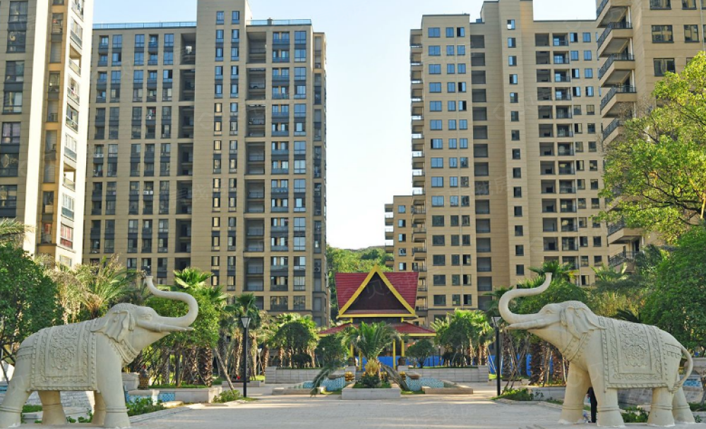 赤壁凤凰城实景图