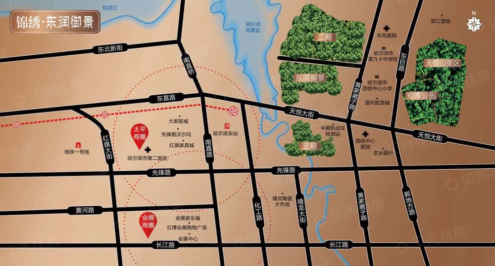 锦绣东润御景区位