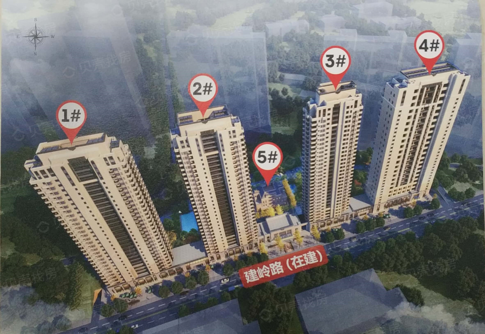 荣顾书香门第效果图