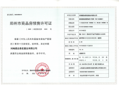 泰宏建业国际城预售许可证