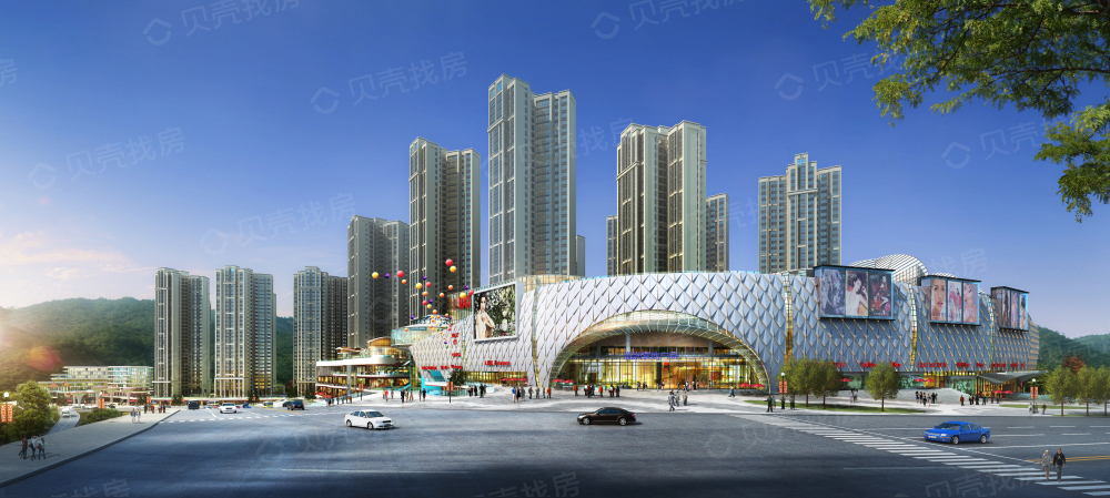 【蓝润·置地广场a地块_达州蓝润·置地广场a地块楼盘】效果图相册