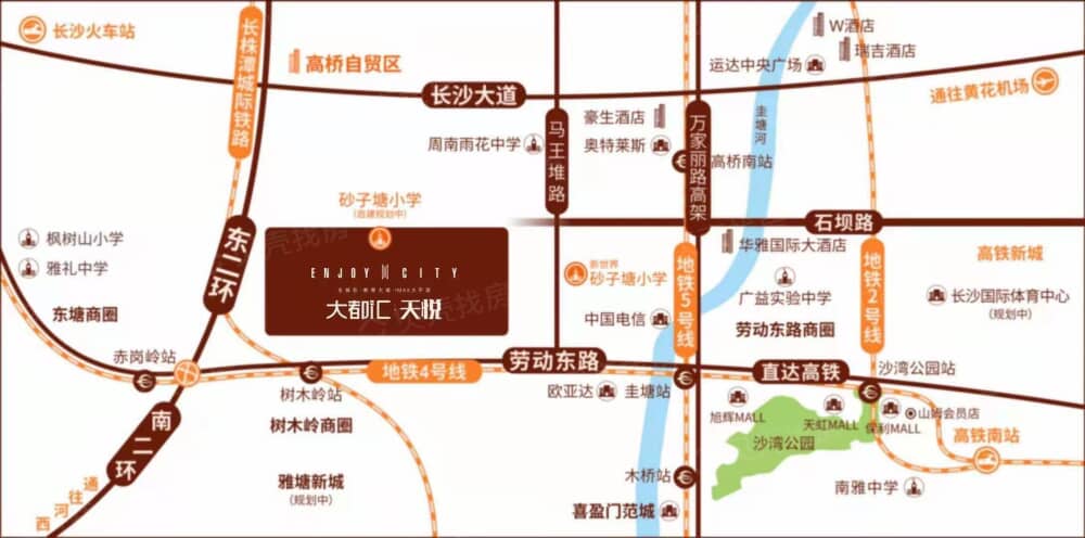 大都汇天悦区位