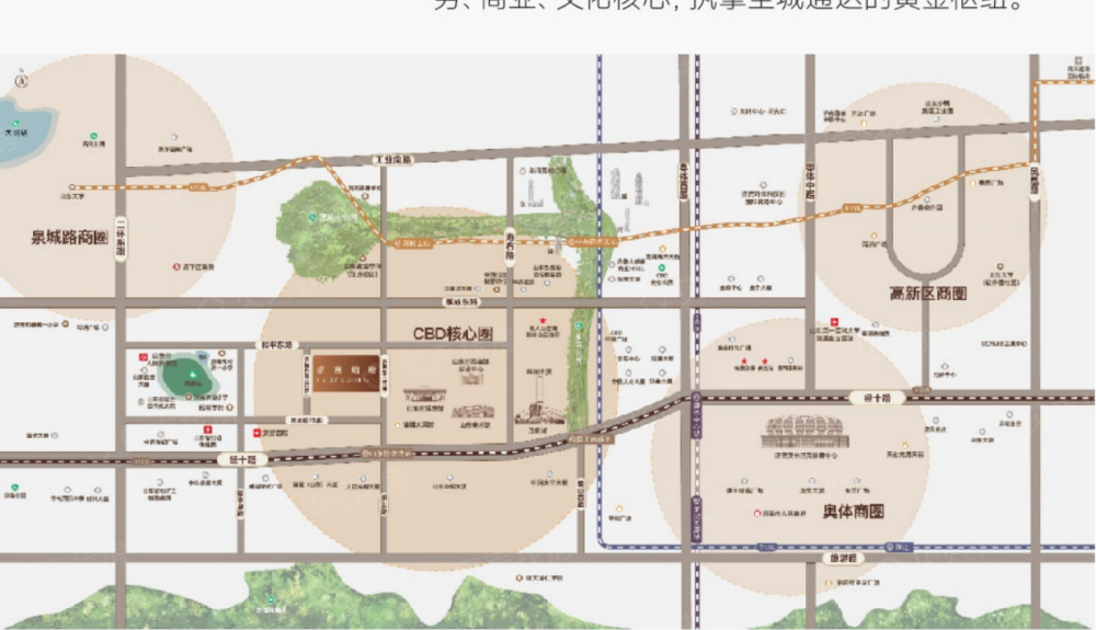 济南瑞府区位