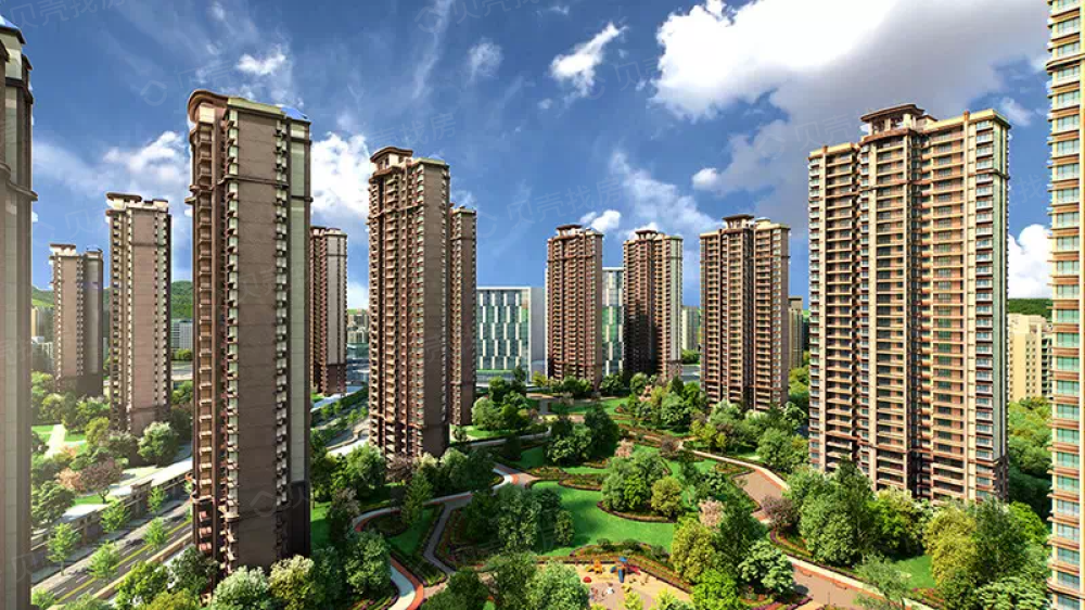 景业山湖湾效果图