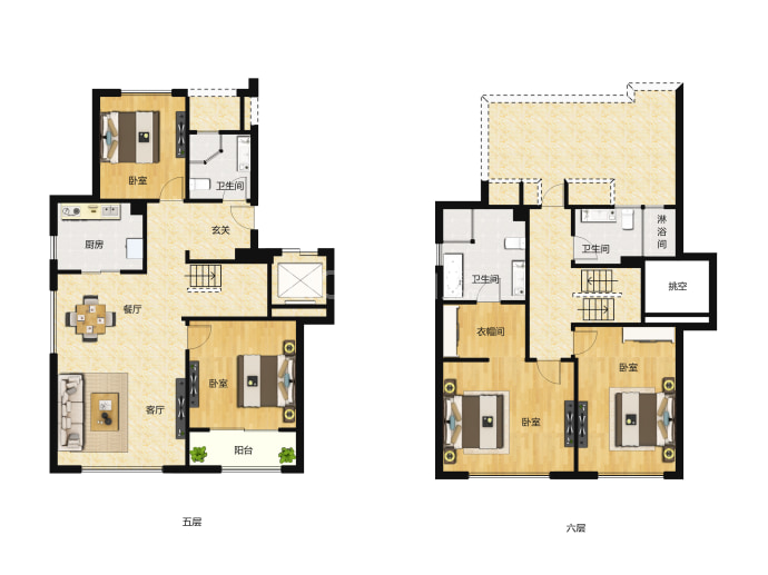 融创·东南府--建面 134m²