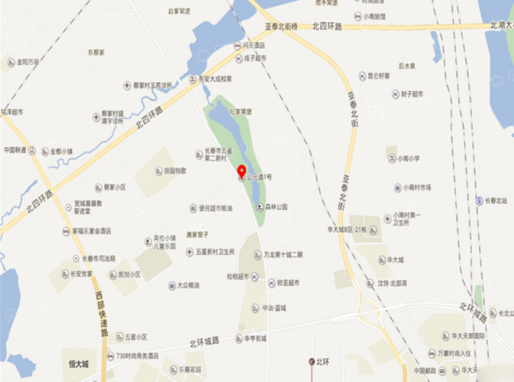 华源公园1号三期区位