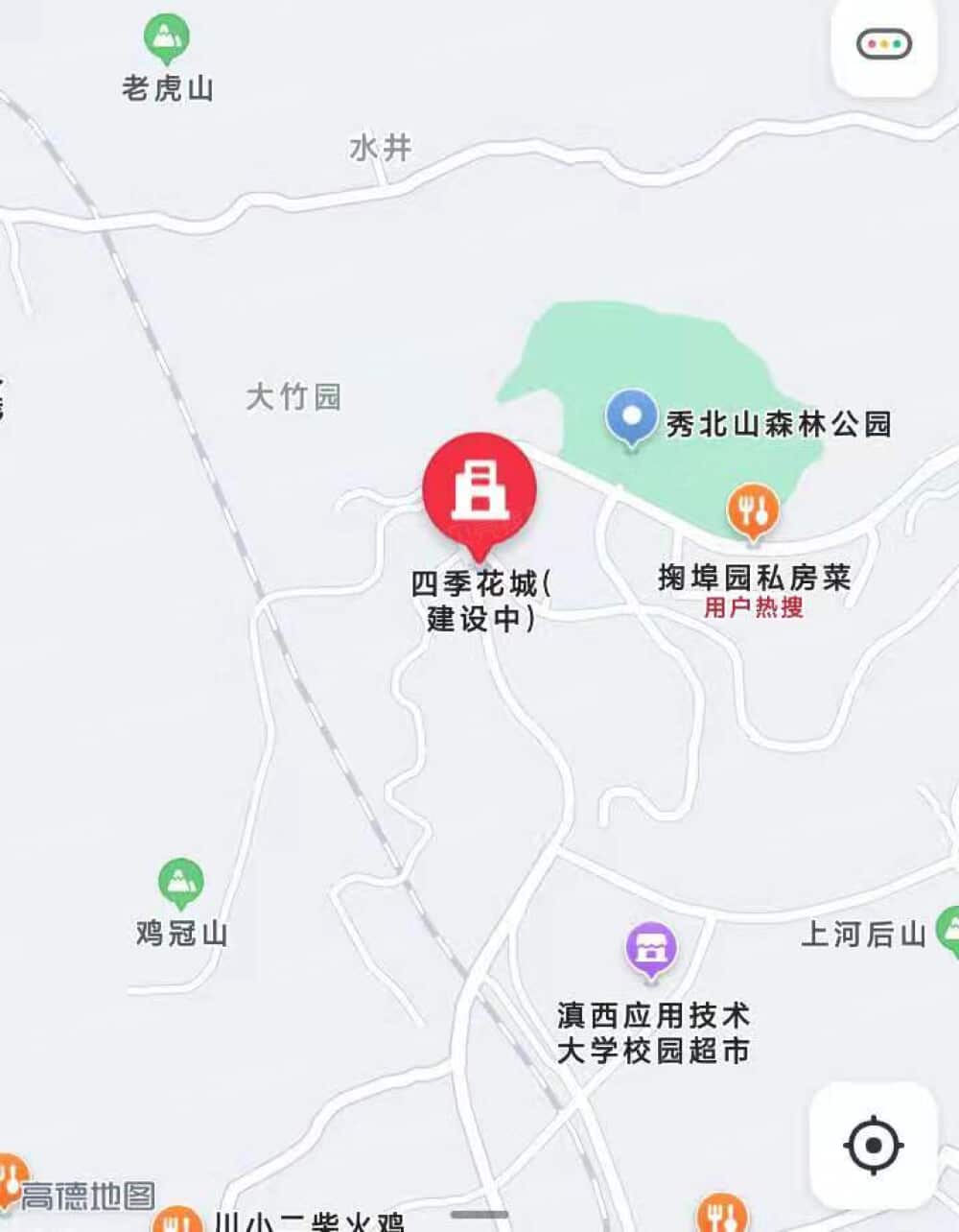 四季花城区位