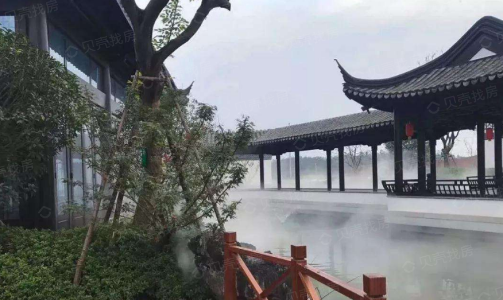 梓山湖江南里实景图