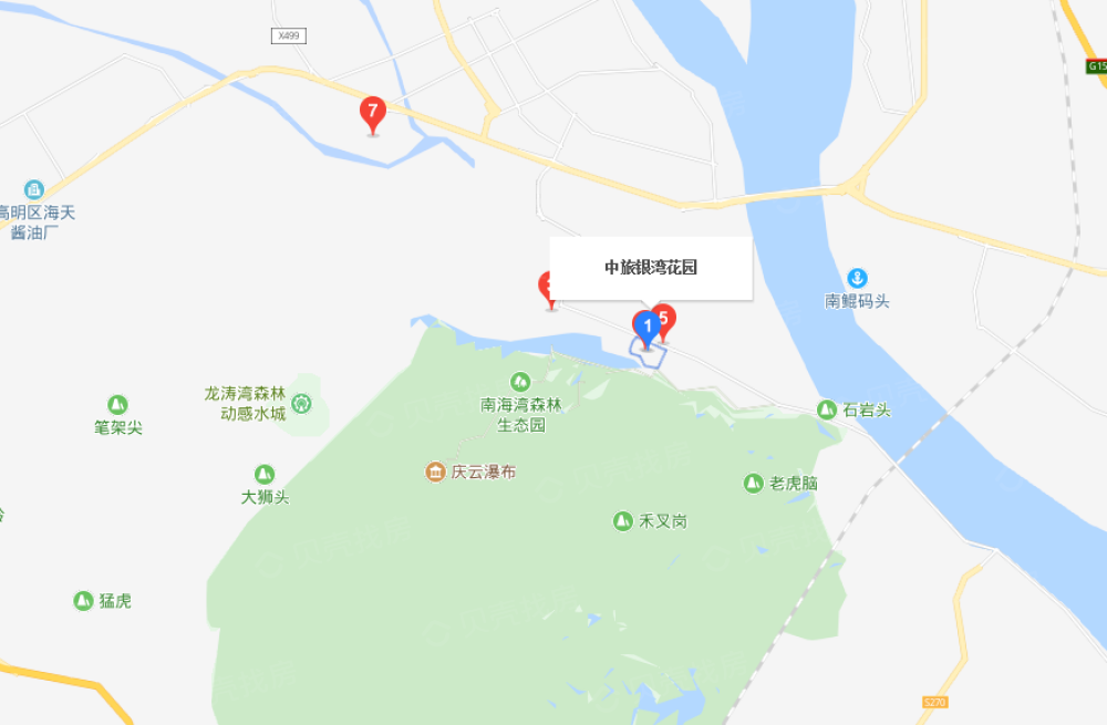 中旅银湾区位