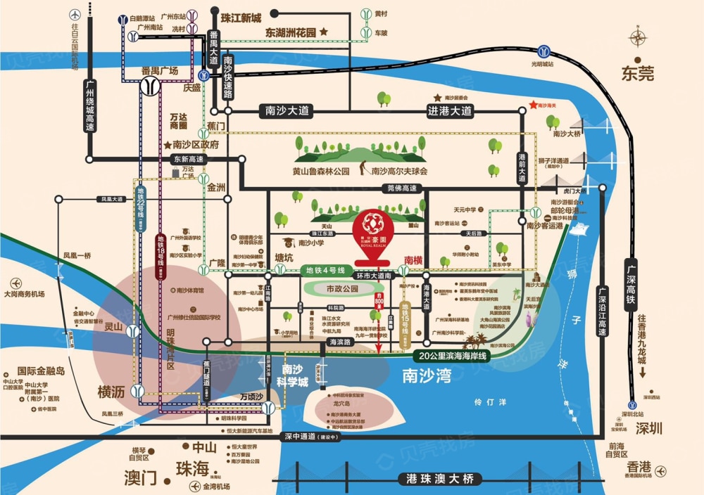 景业东湖洲豪园区位