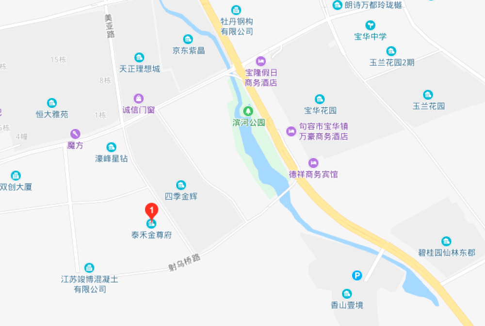 泰禾金尊府区位
