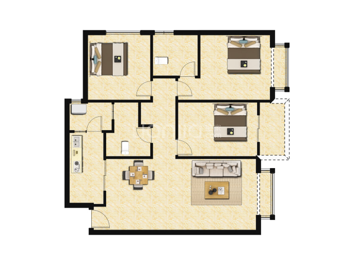 中骏天誉--建面 121m²