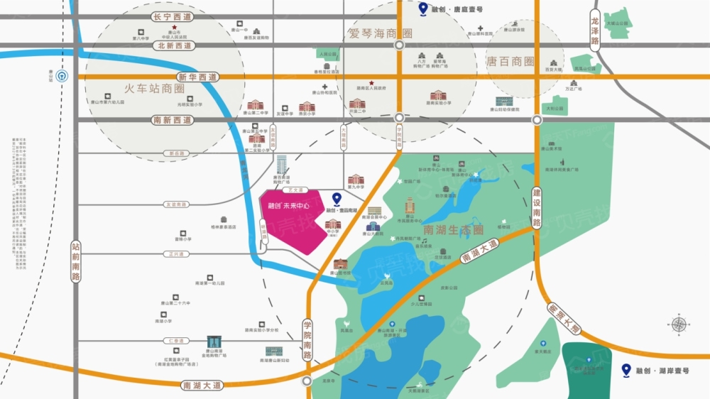 融创中央公园区位