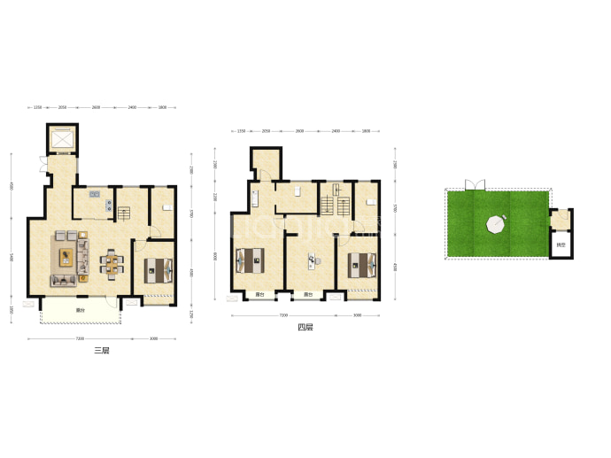 荣盛华府--建面 155m²