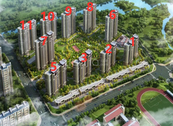 效果图富力新城h13区在售住宅香河/香河/香河大香公路115号户型:2室/3
