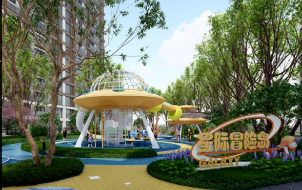 建业壹号城邦7期7号院小区配套