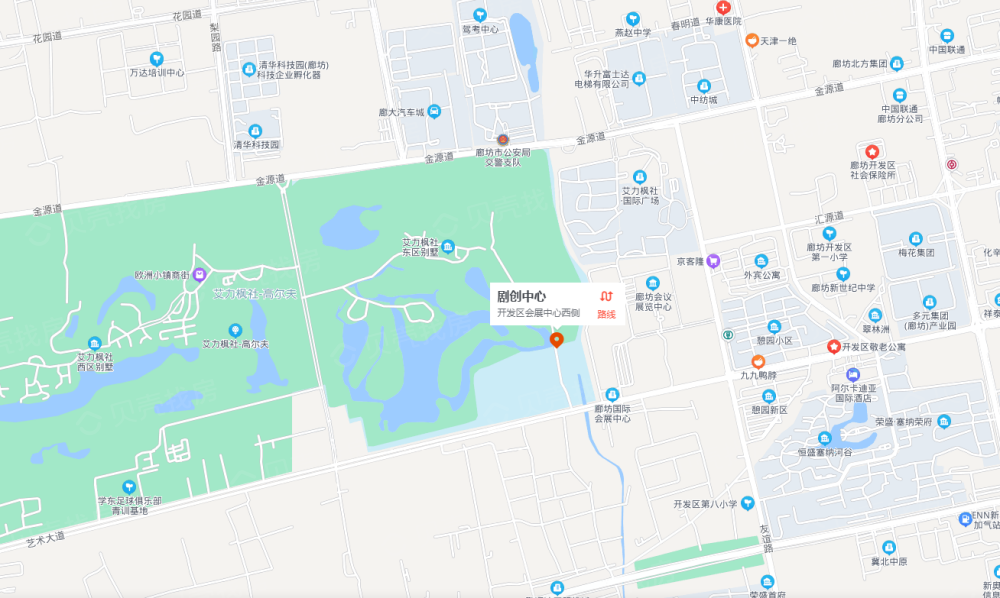 剧创中心区位