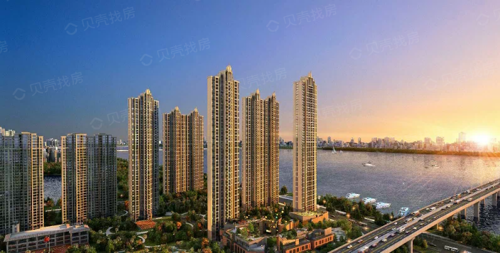 世茂璀璨美景效果图