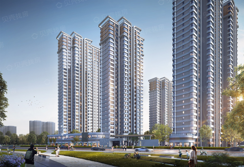 【中铁·沣河湾_南阳中铁·沣河湾楼盘】效果图相册-南阳贝壳新房