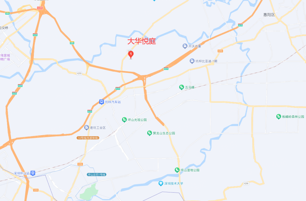 大华悦庭区位