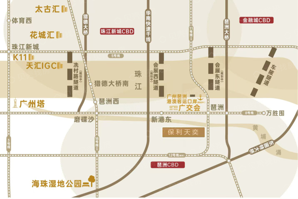 保利天奕区位