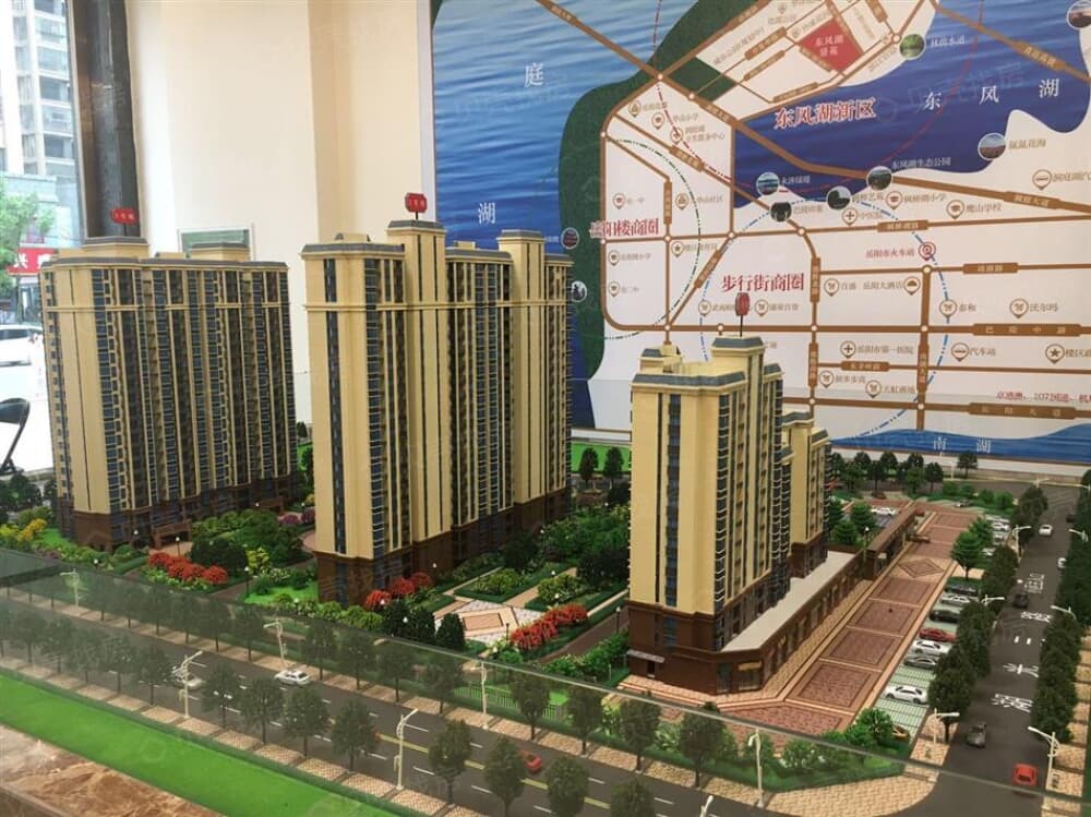 东风湖景苑项目现场