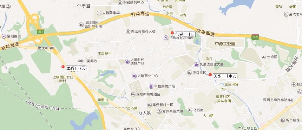 创智产业中心区位