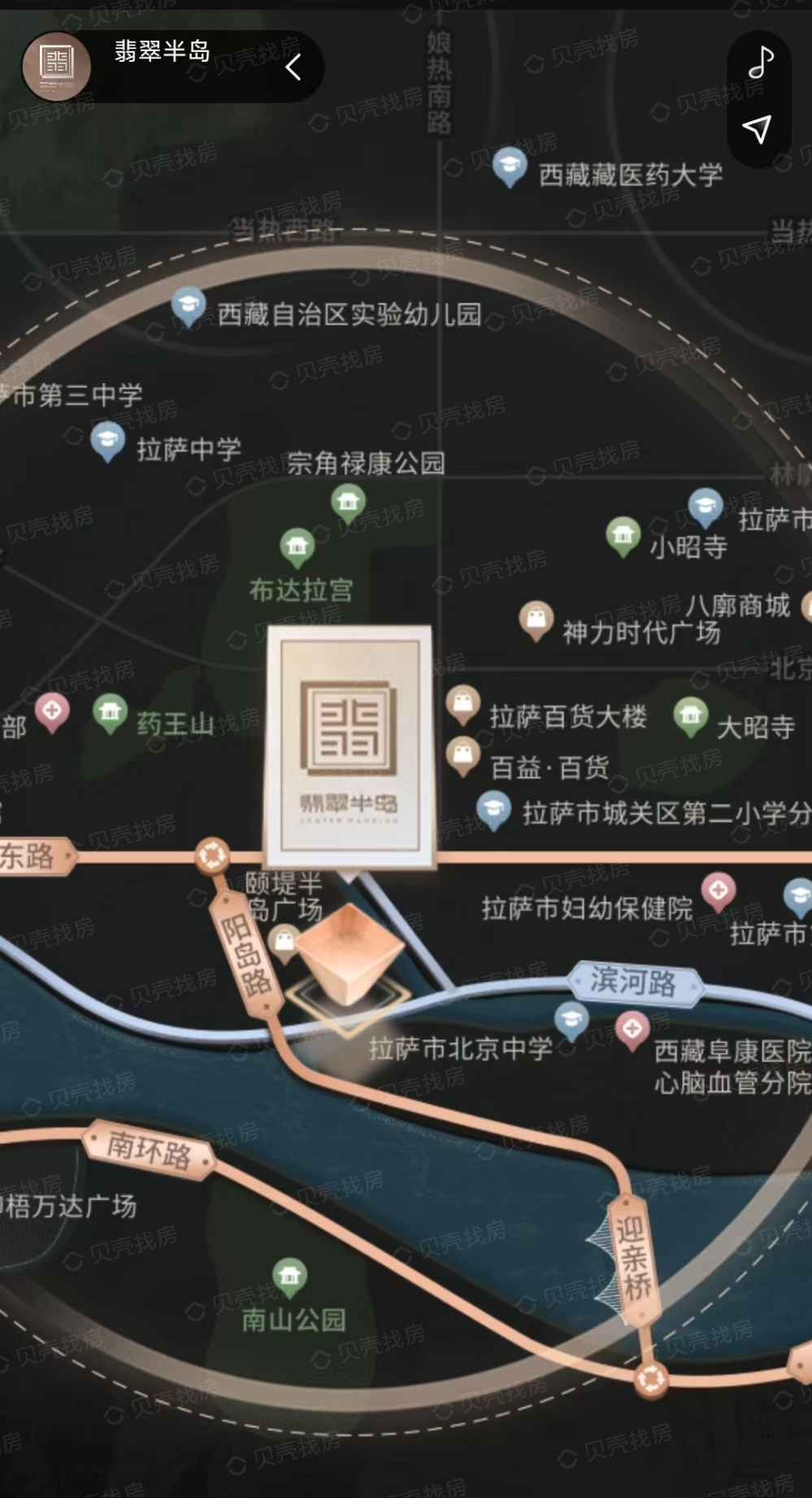 翡翠半岛区位