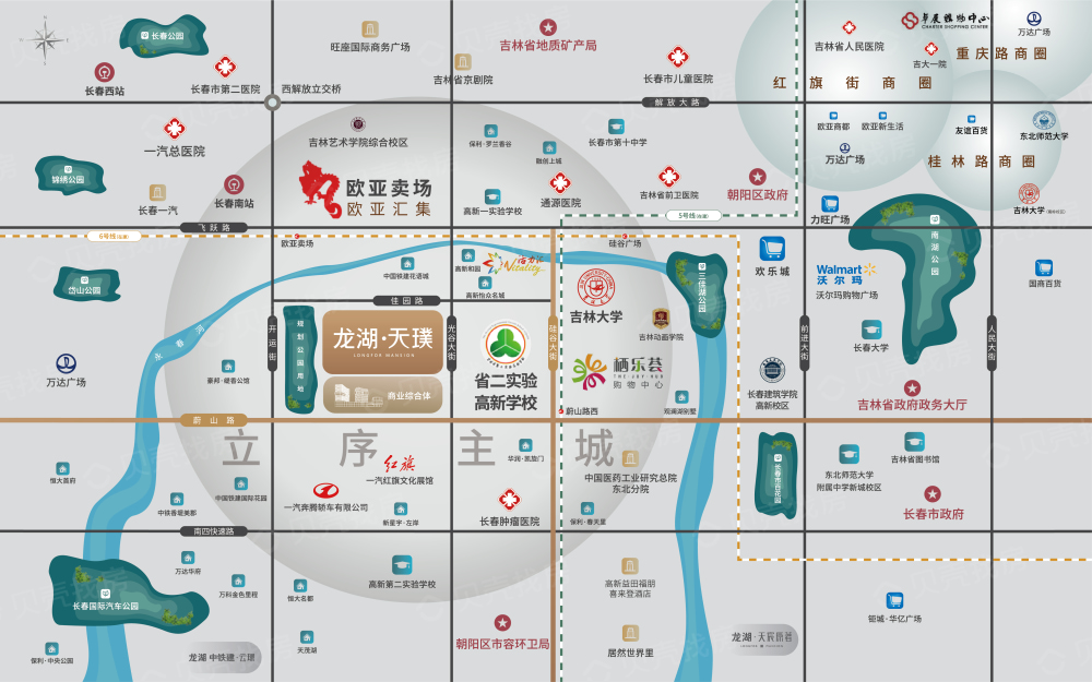 龙湖.天璞区位