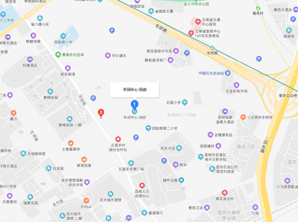 华润中心润府区位