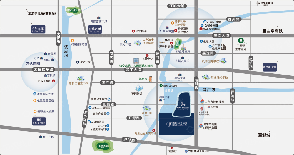城投保利·和光屿湖（观湖）区位