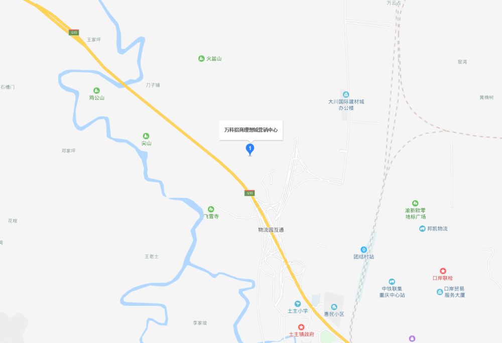 万科招商理想城区位