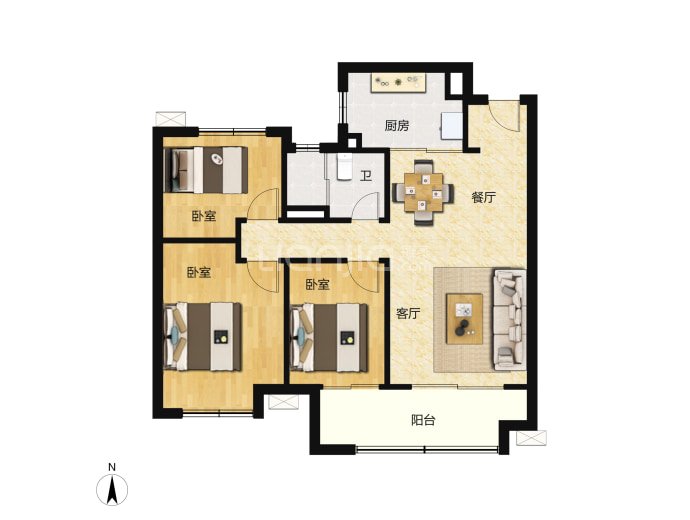 融创御湖宸院--建面 89m²