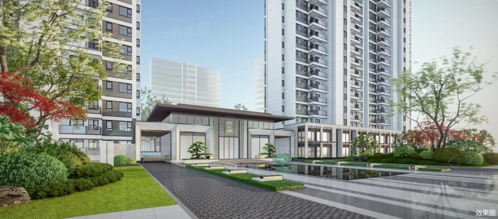 亚新橄榄公馆建设实景图