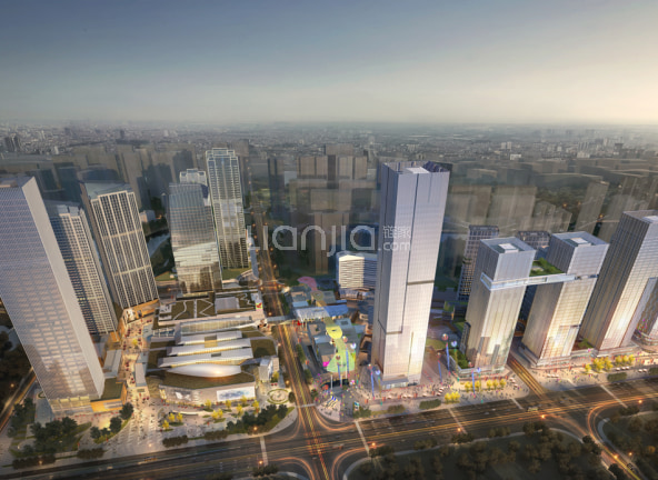 效果图珠江新城d区在售商业类温江/珠江新城/天宝东街珠江新城d区户型