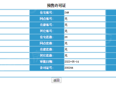 永同昌西江月预售许可证