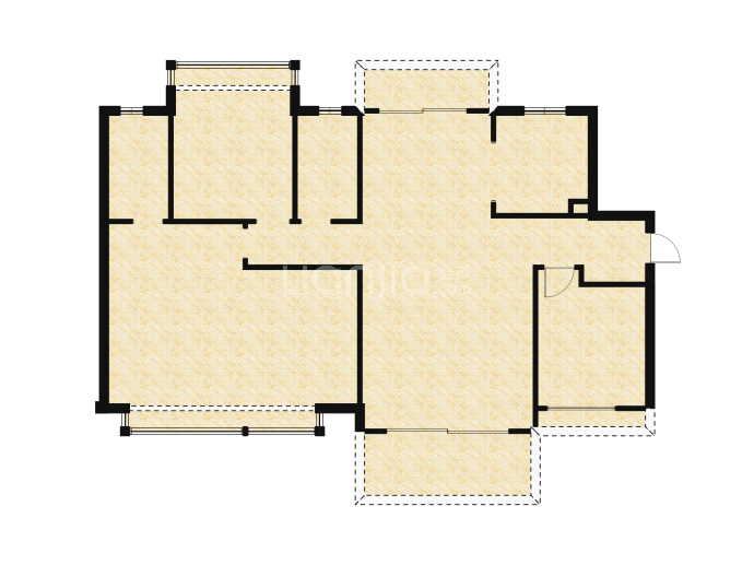 龙光玖珑华府--建面 144m²