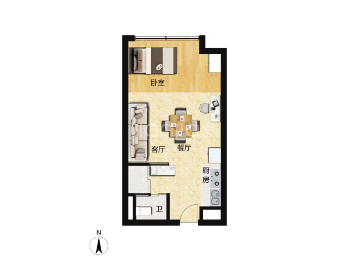 启迪协信科技园--建面 35m²