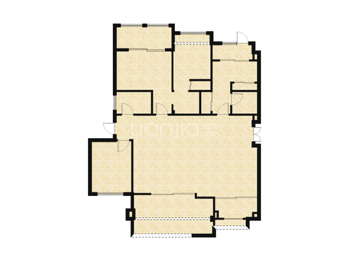 中铁满庭芳渝康城--建面 141.65m²