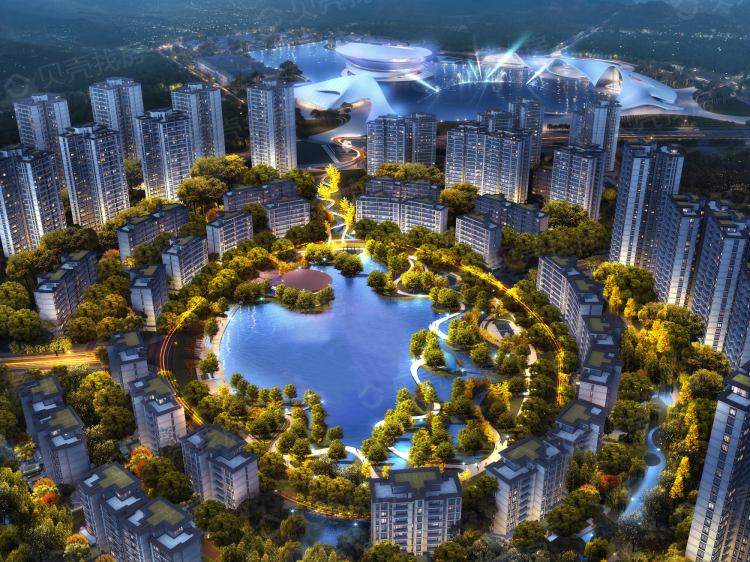 兴义文化艺术旅游城首期花月半岛效果图相册