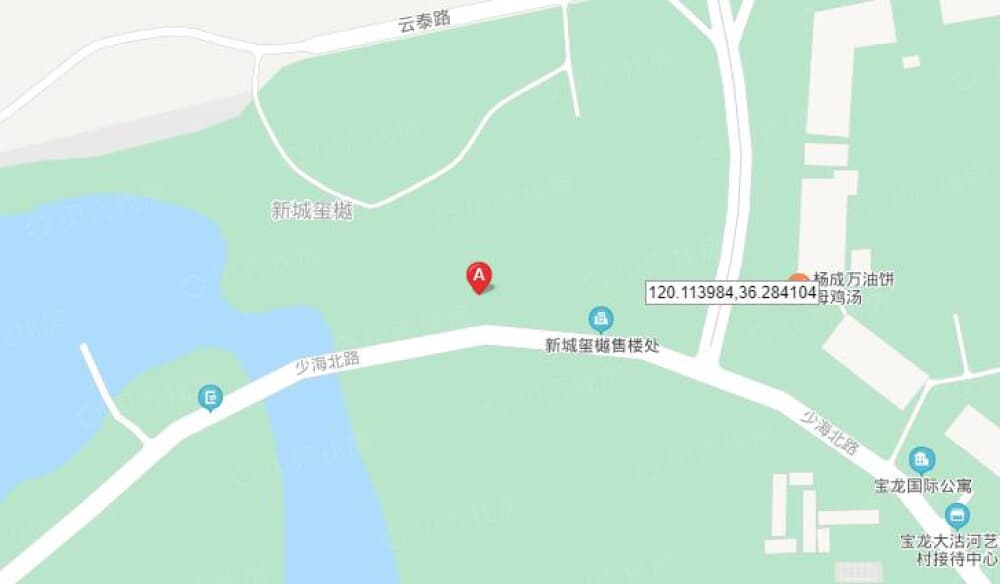 新城玺樾区位